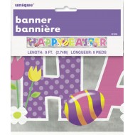 Happy Easter Foil Banner